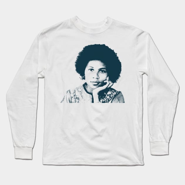 bell hooks //// feminist fan art Long Sleeve T-Shirt by DankFutura